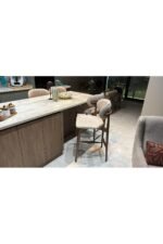 Ada Ahşap Bar Sandalyesi - Görsel 4