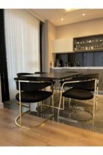 Ankara Metal Sandalye Seti 6 Kişilik - Görsel 3