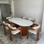 Bohem T Kollu Masa Seti 6 Kişilik