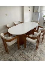 Bohem T Kollu Masa Seti 6 Kişilik - Görsel 2