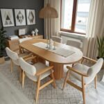 Bohem Rio Kollu Masa Seti 6 Kişilik