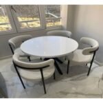 Bohem Yuvarlak Masa Seti 4 Kişilik – Urban