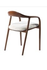 Bohem Yuvarlak Masa Seti 4 Kişilik – Doğal Ahşap - Görsel 6