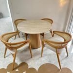 Bohem Yuvarlak Masa Seti 4 Kişilik – Elite