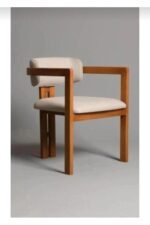 Bohem Yuvarlak Masa Seti 4 Kişilik – Doğal Ahşap - Görsel 2