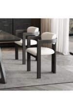 Bohem Yuvarlak Masa Seti 4 Kişilik – Modern - Görsel 2