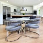 Bohem Yuvarlak Masa Seti 4 Kişilik – Minimal