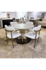 İskandinav Masa Seti 4 Sandalyeli 110 cm