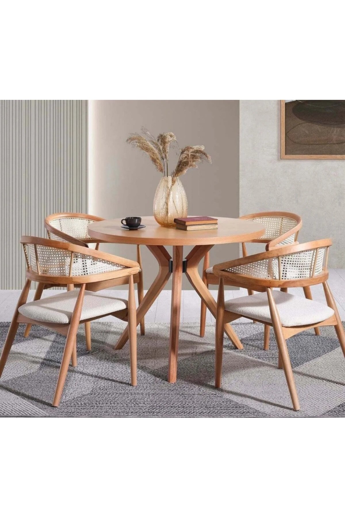 Gazel 4 lü takım 100 lük masa Cafe Restorant Sandalyesi