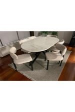 Bohem Dibo Masa Seti 6 Kişilik - Görsel 4