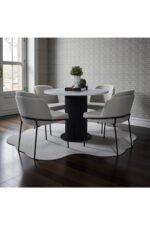 4 ADET Çift Papel Metal Ayaklı Sandalye - Görsel 4