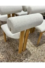 Tombak Ahşap Masa Seti 6 Kişilik (90x170) - Görsel 6