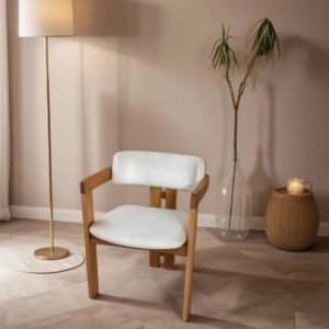 Bohem Ahşap T Sandalye Yemek Ve Mutfak Masası Sandalyesi