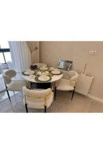 Atlas Gold Bohem Masa Seti 4 Kişilik - Görsel 2