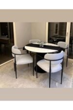 Atlas Gold Bohem Masa Seti 4 Kişilik - Görsel 3