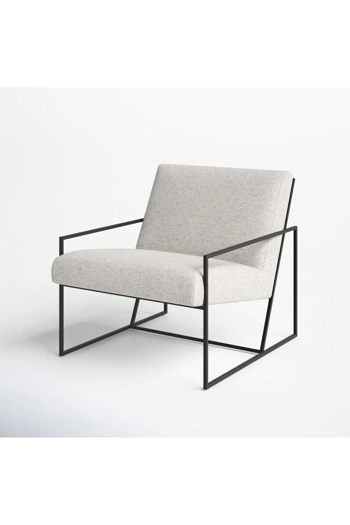 Berjer (1 ADET) İskandinav Berjer Metal Berjer Tekli Koltuk Ofis Cafe