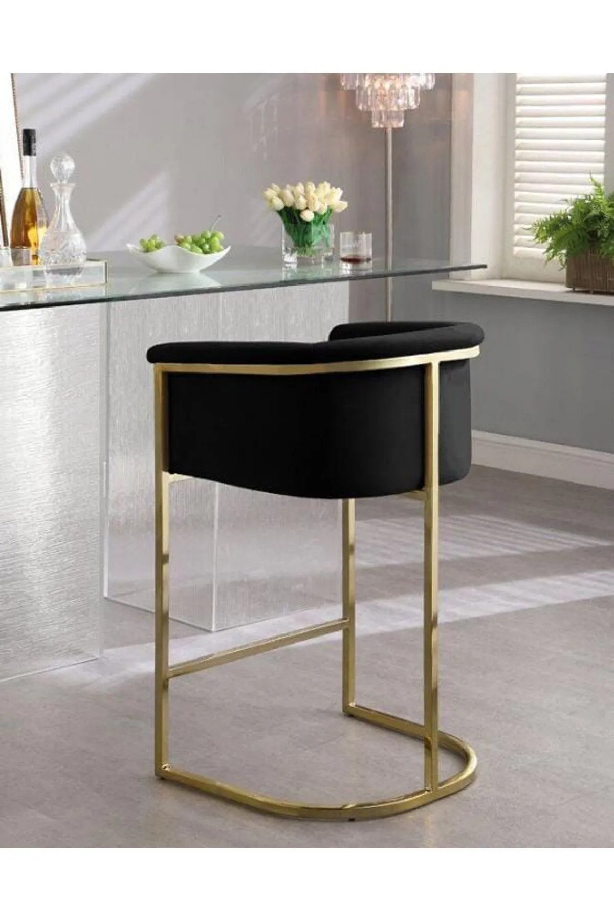 Bar sandalyesi (1 ADET) ada mutfak sandalye bistro sandalye