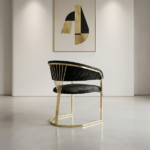 Lüx Modern Yemek Odası Sandalyesi 4 Adet - Görsel 3