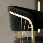 Lüx Modern Yemek Odası Sandalyesi 4 Adet - Görsel 2