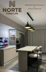 Teddy Bar Ada Mutfak Sandalyesi (2 adet)