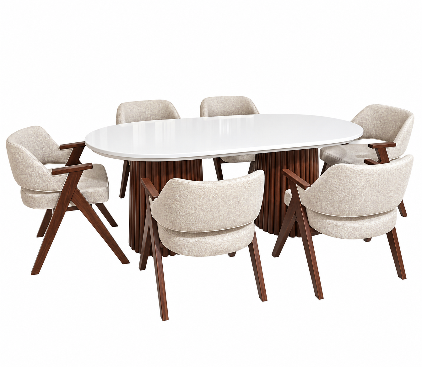 28285304-f440-4521-9e6d-bf5ad09ab79a 6 KİŞİLİK A CONTRA YEMEK TAKİMİ - Görsel 1