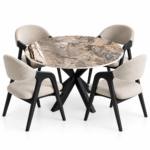 RİVEL PORSELEN YEMEK TAKİMİ 100x140
